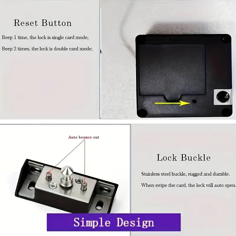 KEYLESS CABINET LOCK